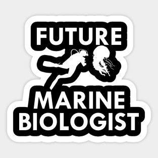 Future Marine Biologist Sticker